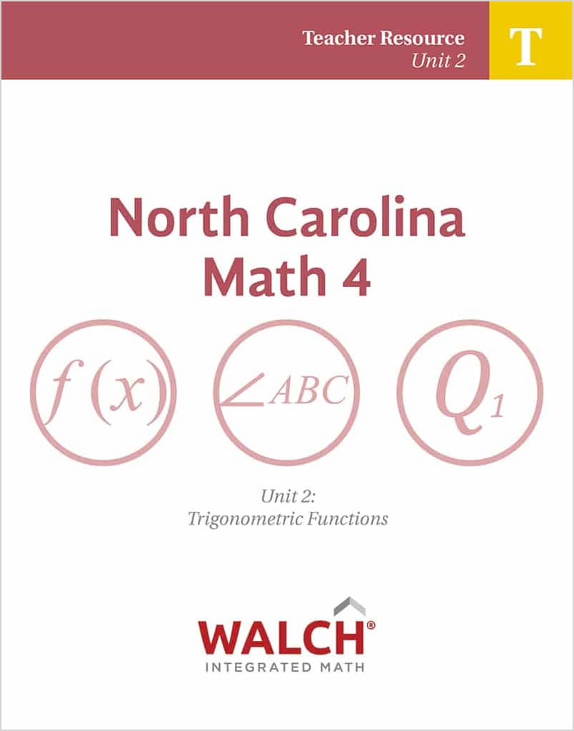 NC Math 4 BW Walch Nc math 4 bw walch